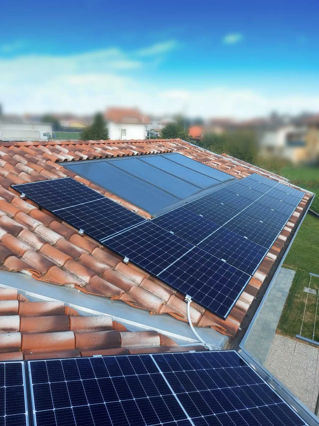 Impianto fotovoltaico realizzato in provincia di Pordenone (Friuli Venezia Giulia)