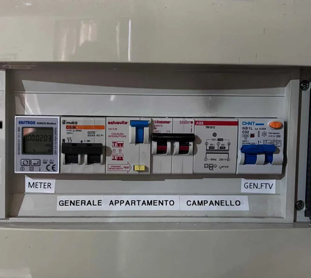 Impianto fotovoltaico realizzato in provincia di Treviso (Veneto)