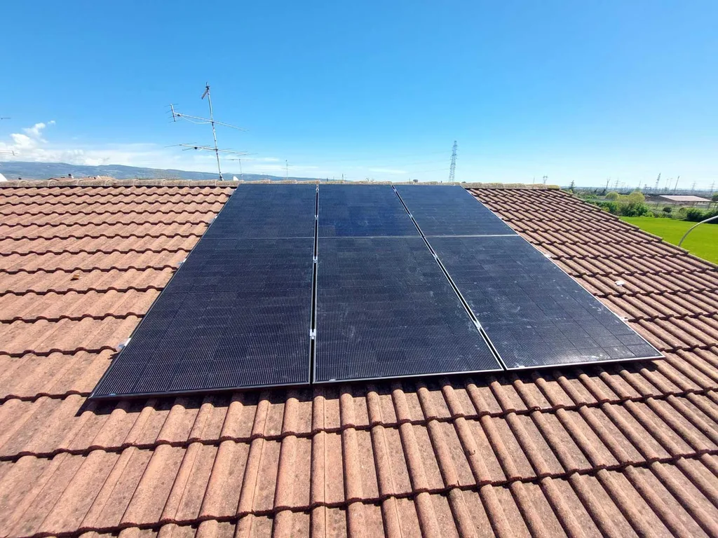 Impianto fotovoltaico realizzato in provincia di Verona (Veneto)