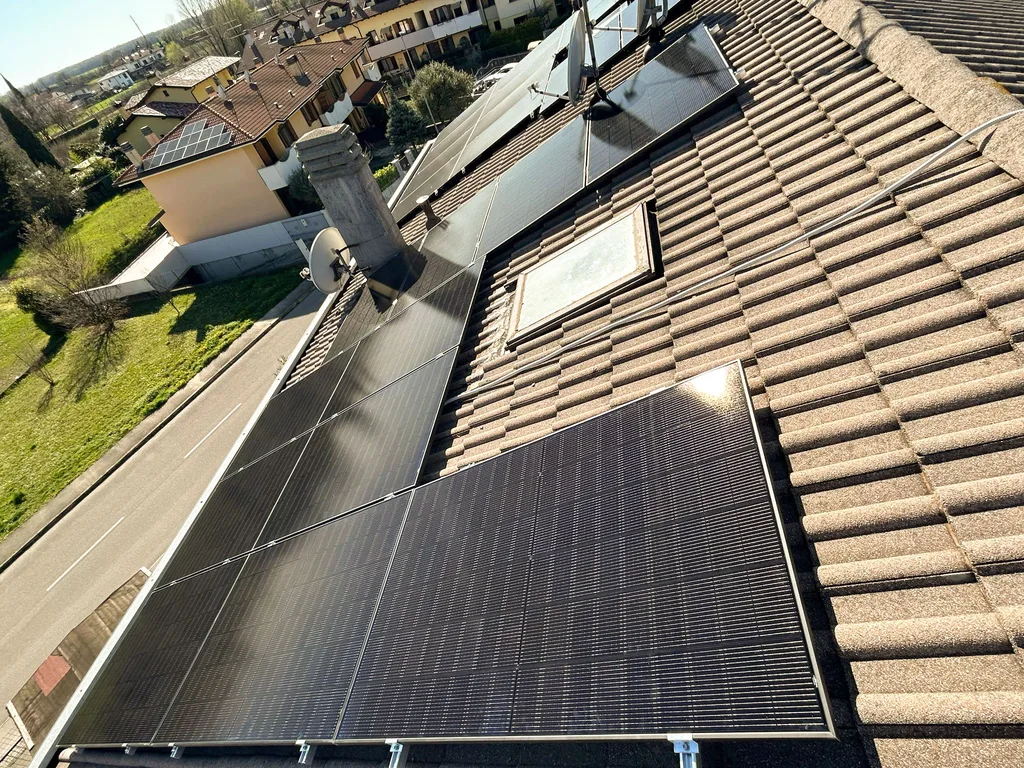 Impianto fotovoltaico realizzato in provincia di Gorizia (Friuli Venezia Giulia)