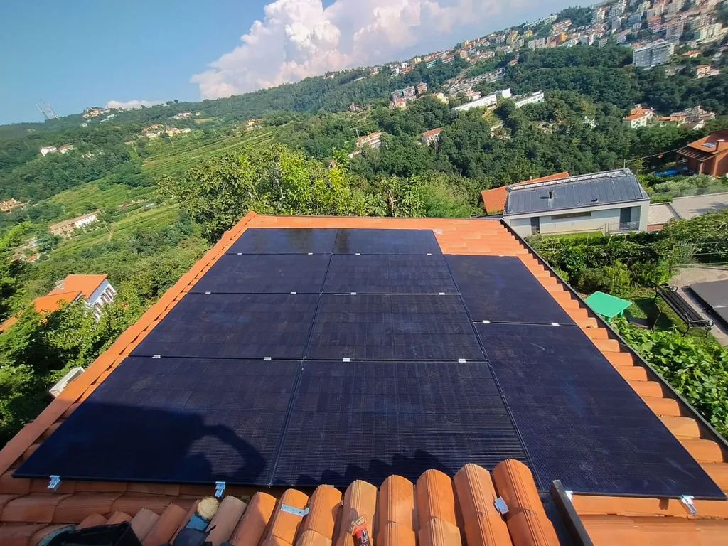 Impianto fotovoltaico realizzato in provincia di Trieste (Friuli Venezia Giulia)